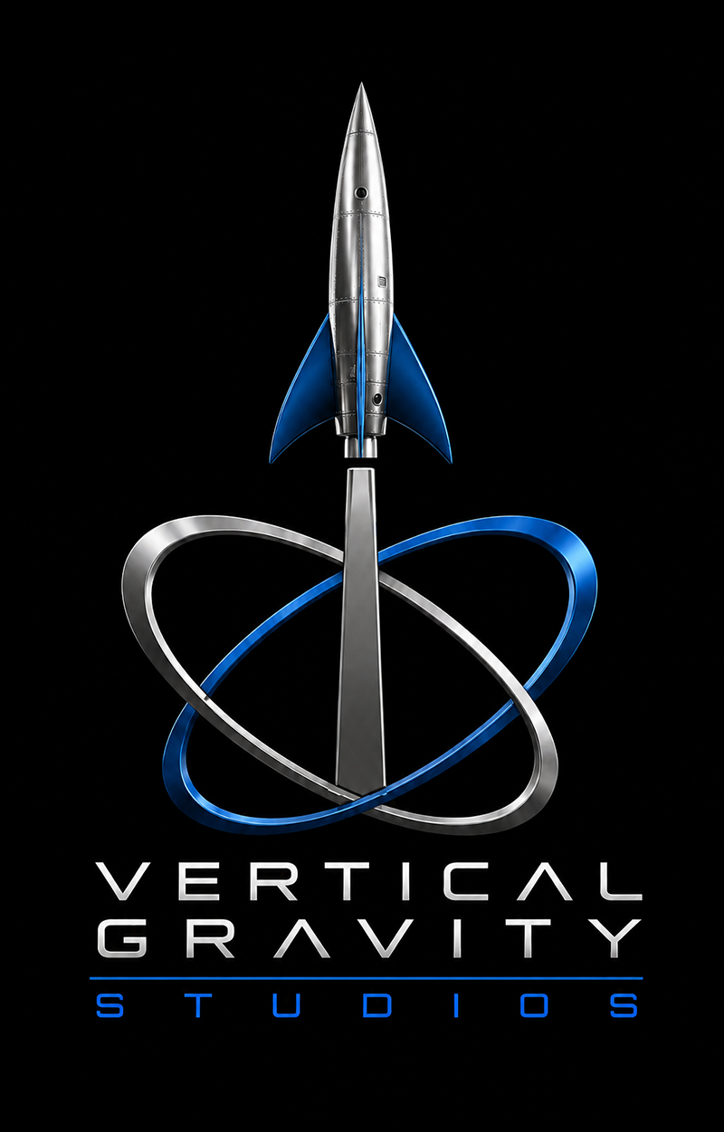 Vertical Gravity Studios Rocket Logo